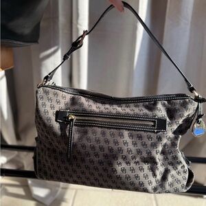 Dooney & Bourke Signature Jacquard Hobo